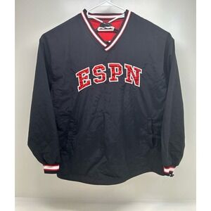ESPN Pull over Windbreaker Jacket Vintage 00s Size XXL